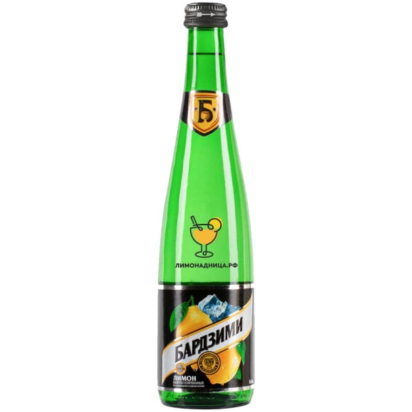 Лимонад «Бардзими» Premium, вкус лимон, 0,5 л, стекло - купить в интернет магазине лимонадница.рф в Москве