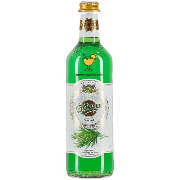 Лимонад «Бавария» Premium со вкусом тархун, 0,5 л, стекло - купить в интернет магазине лимонадница.рф в Москве