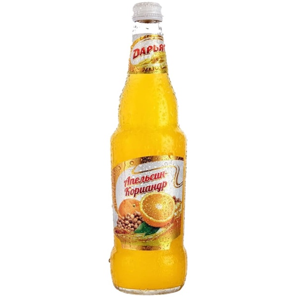 Лимонад Дарьял, вкус апельсин-кориандр, 0,5 л, стекло - купить в интернет магазине лимонадница.рф в Москве