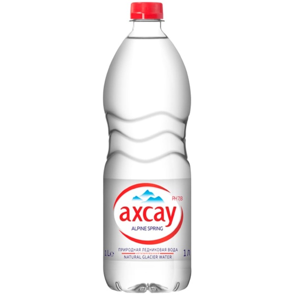 Вода питьевая «АХСАУ», 1 л, пэт - купить в интернет магазине лимонадница.рф в Москве