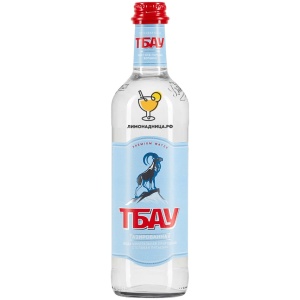Вода питьевая «ТБАУ» Premium газированная 0,5 л, стекло - купить в интернет магазине лимонадница.рф в Москве
