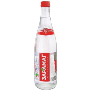 Вода питьевая «Зарамаг» 0,5 л, стекло - купить в интернет магазине лимонадница.рф в Москве